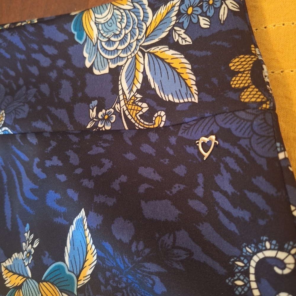 Thalia Sodi Blue and Yellow Floral Pencil Skirt - Picture 5 of 10